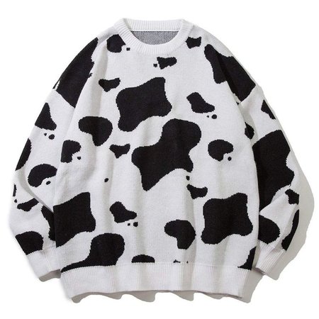 cow print sweater
