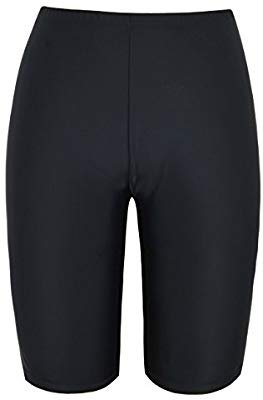 Amazon.com: Hopgo Women's Sport Shorts UPF50+ Swim Shorts Yoga Bike Shorts Boardshorts Black 10: Sports & Outdoors