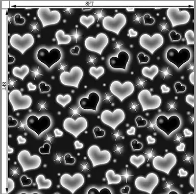 black hearts wallpaper - Google Search
