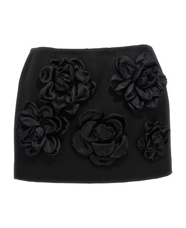 Dolce & Gabbana Floral Embroidery Skirt | italist