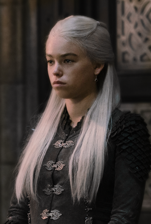 Milly Alcock as young Princess Rhaenyra Targaryen (HOTD)