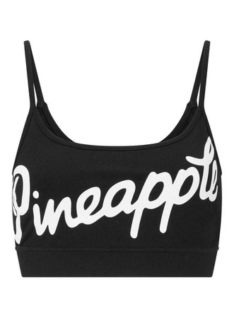 PINEAPPLE Logo Bralet - Pineapple - Clothing - Miss Selfridge