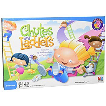 Amazon.com: Chutes and Ladders Board Game for 2 to 4 Players Kids Ages 3 and Up (Amazon Exclusive): Toys & Games