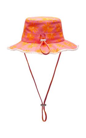 Le Bob Artichaut Floral Cotton Bucket Hat By Jacquemus | Moda Operandi