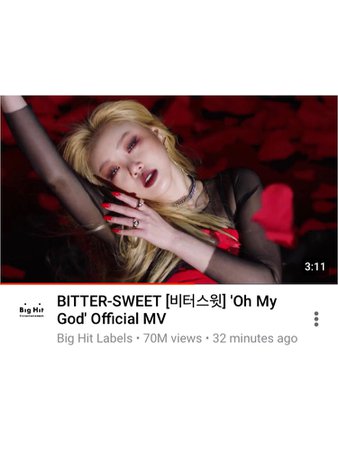 BITTER-SWEET ‘Oh My God’ MV (JADE THUMBNAIL)