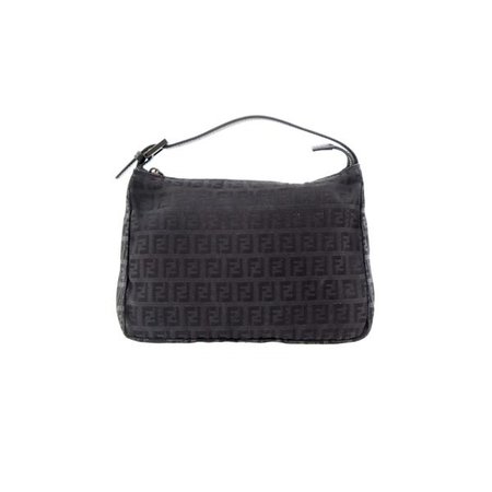Fendi Black Zucca Mini Shoulder Bag – Treasures of NYC