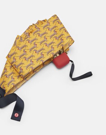 Fulton sausage dogs tiny null Compact Umbrella , Size One Size | Joules UK