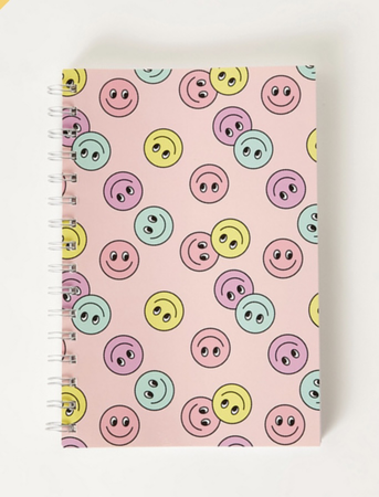 smiley notebook