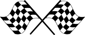 Checkered Flags Clip Art at Clker.com - vector clip art online, royalty free & public domain
