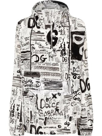 dolce and Gabbana graffiti jacket