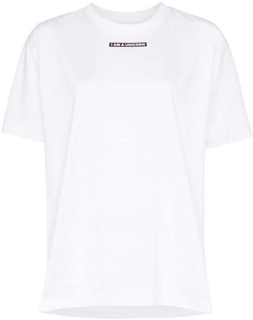 Ronan slogan print T-shirt