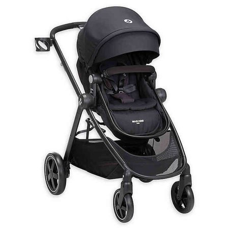 Maxi-Cosi® Zelia Modular Single Stroller in Night Black | buybuy BABY