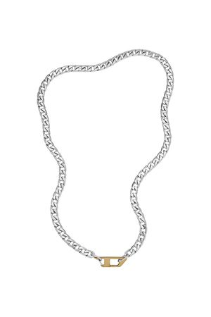 DX1343: Stainless steel chain necklace | Diesel
