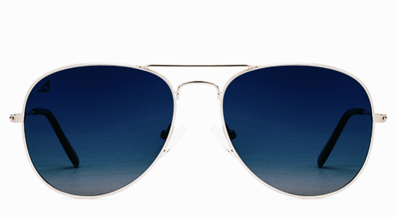 blue gradient sunglasses