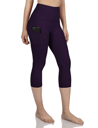 Amazon.com: ODODOS Out Pocket High Waist Yoga Pants,Tummy Control,Pocket Workout Yoga Pant: Clothing