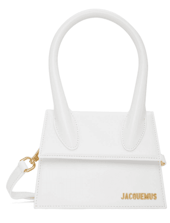 white jacquemus bag