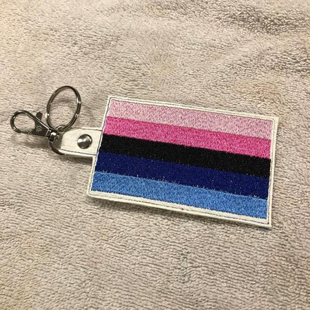 Omnisexual LGBT Pride Flag Luggage Tag | Etsy