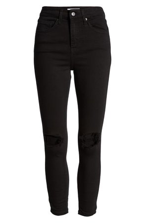 Topshop Jamie High Waist Ripped Skinny Jeans (Regular & Petite) | Nordstrom