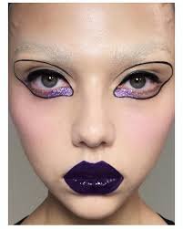 purple punk makeup - Google Search