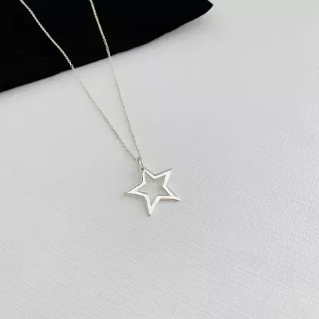 Silver Star Necklace | Sterling Silver Star Necklace | KookyTwo