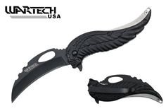 Wartech angel wing knife pocket foldable