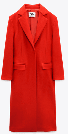 red long coat