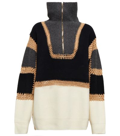 Chloé - Wool and cashmere sweater | Mytheresa