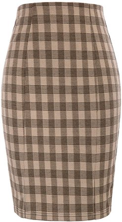 Amazon.com: Kate Kasin Womens Knee Length Elastic Waist Stretchy Bodycon Business Pencil Skirt : Clothing, Shoes & Jewelry