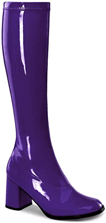 purple boots