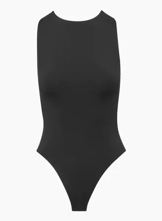 contour one-shoulder bodysuit