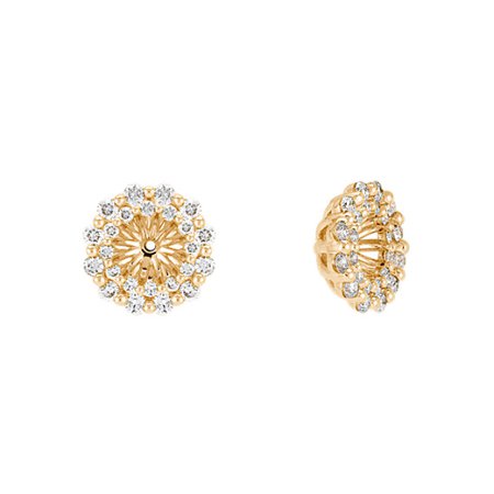 gold diamond earrings - Buscar con Google