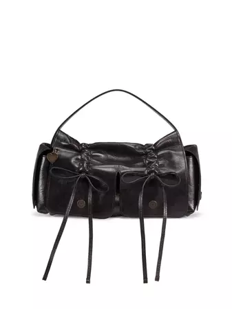 Shop Acne Studios Multipocket Rev Leather Crossbody Bag | Saks Fifth Avenue