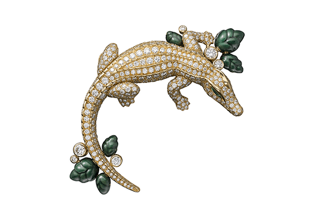 Cartier, Les indomptables de cartier crocodile brooch