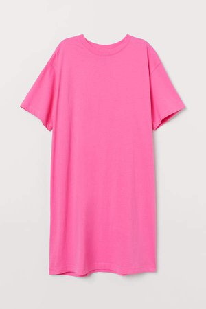 T-shirt Dress - Pink