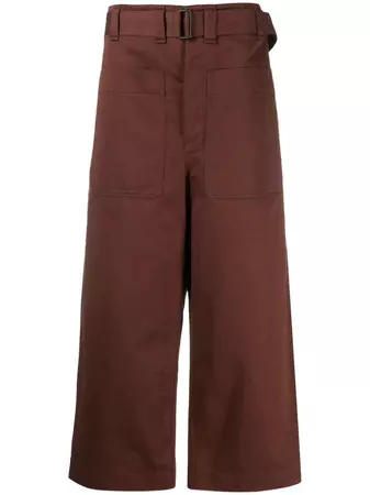 Lemaire wide-leg cotton-linen Trousers