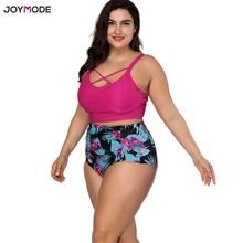 JOYMODE Retro Two Piece Bikini Set High Waist Women Plus Size Wired Pu – Rockin Docks Deluxephotos