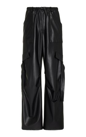 Faux-Leather Cargo Pants By Lapointe | Moda Operandi