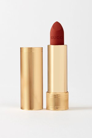 Red Rouge à Lèvres Mat Lipstick - Janet Rust 505 | Gucci Beauty | NET-A-PORTER