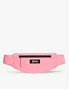 Palm Angels pink suede belt bag