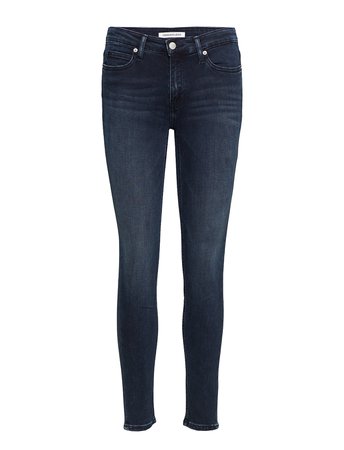 Calvin Klein Jeans Ckj 011 Mid Rise Ski (Algeria Blue Black) (59.95 €) - Calvin Klein Jeans - | Boozt.com
