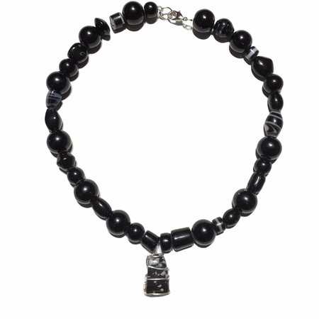 black rock necklace