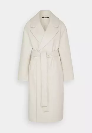Gina Tricot BELTED LONG COAT - Classic coat - beige - Zalando.de