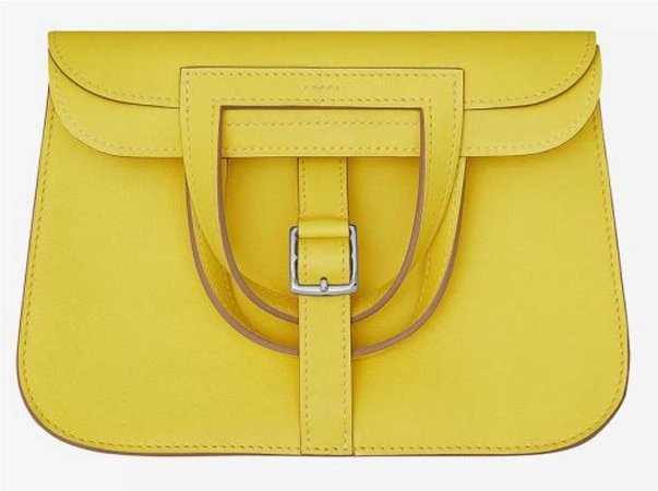 hermès yellow bag