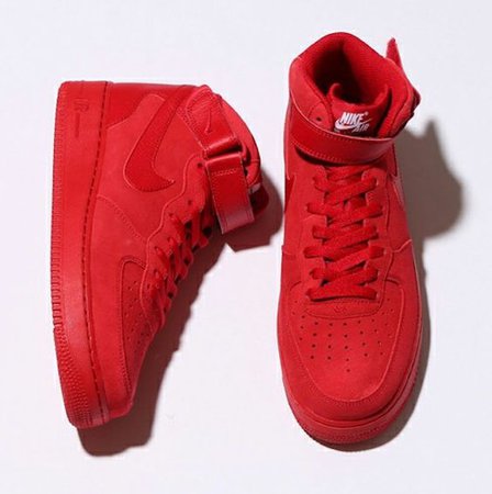 Red Nike AF1