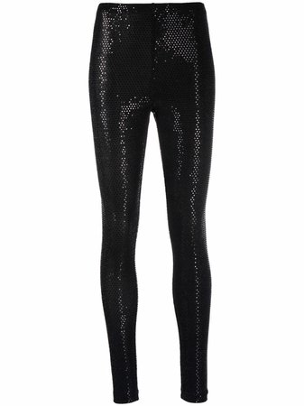 Love Moschino sequin-embellished Leggings - Farfetch