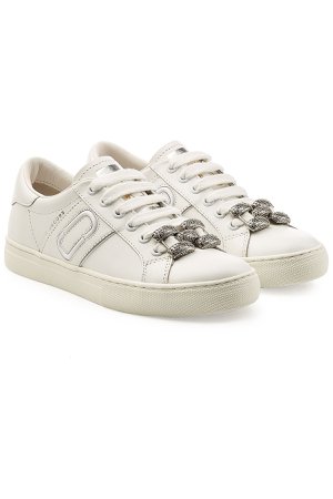 Empire Leather Sneakers with Embellishment Gr. IT 37