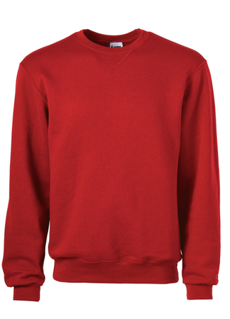 red sweatshirt