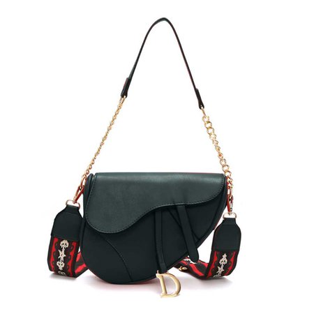 JESSICABUURMAN – MUNDA IT Saddle Handbag With Long Shoulder Strap - Large