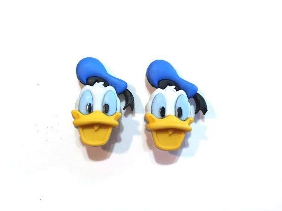 Donald Duck earrings