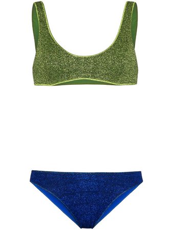 Oséree Lumière sporty bicolor bikini set
